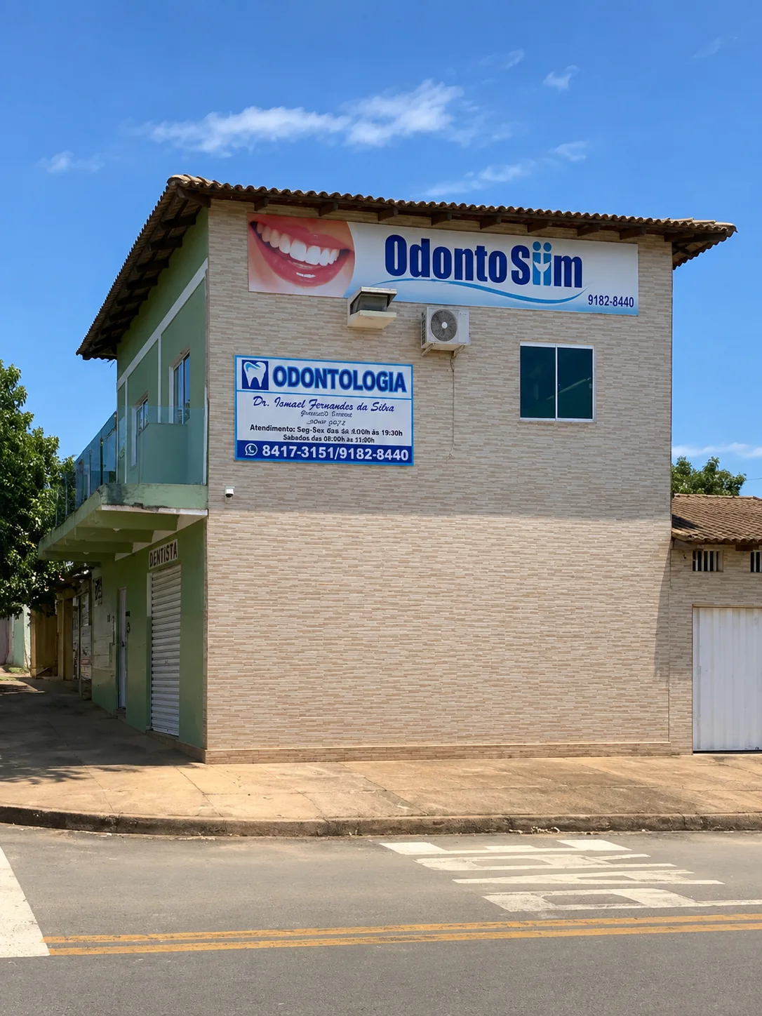 Fachada da Odonto Siim no Paraíso, Anápolis